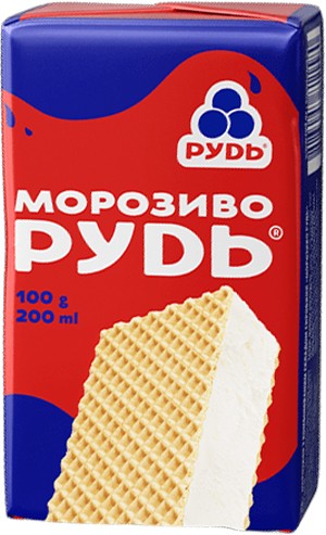 Мороженое Рудь брикет 100 г