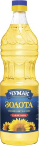 Олія соняшникова Чумак Золота рафінована 900 мл
