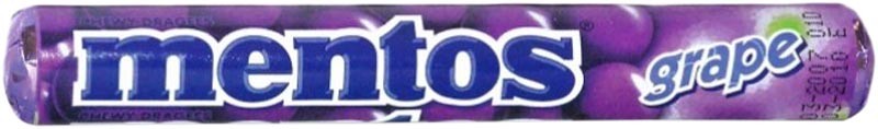 Жувальні драже Mentos Grapes Виноград 37 г 