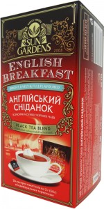 Чай Sun Gardens Англійський Сніданок чорний 25 пак