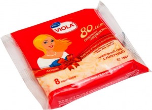 Сир плавлений Valio Viola вершковий тостерний 150г