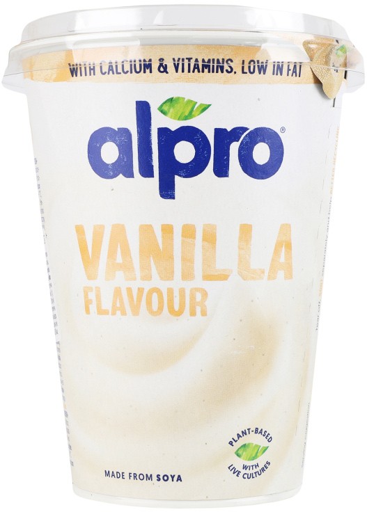 Продукт соевый Alpro Vanilla flavour ферментированный 400г