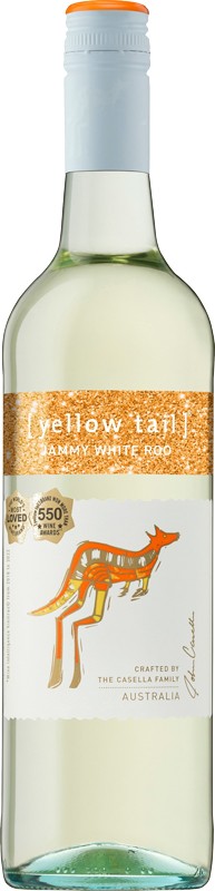 Вино Yellow Tail Jammy White Roo біле напівсолодке 11% 0,75 л