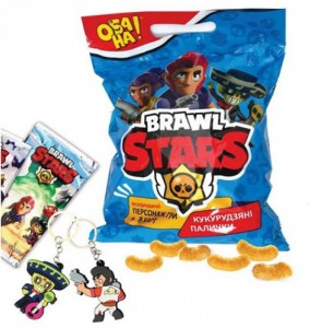Кукурузные палочки Brawl Stars 100г