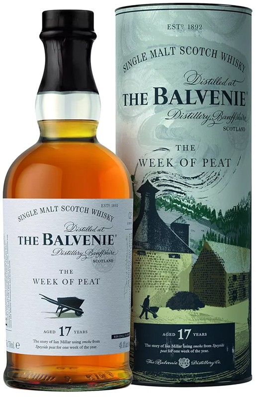 Виски Balvenie 17 Year Week of the Peat 49,4% 0,7 л