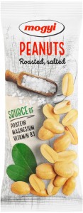 Арахіс Mogyi смажений очищений солоний 85г