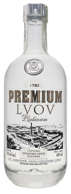 Горілка Platinum Premium Lvov 40% 0,7л