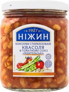 Фасоль Ніжин Любительская 450г