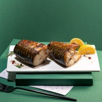 Скумбрія запечена в гірчичному соусі