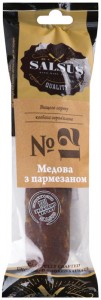 Колбаса Salsus Медовая с пармезаном сыровяленая 330г