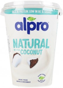 Продукт соєвий Alpro Natural with coconut ферментований 400г