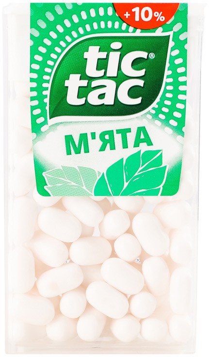 Драже Tic Tac М'ята 54г