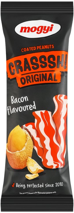 Арахіс Mogyi Crasssh! Original Bacon смажений у хрусткій скоринці 60г
