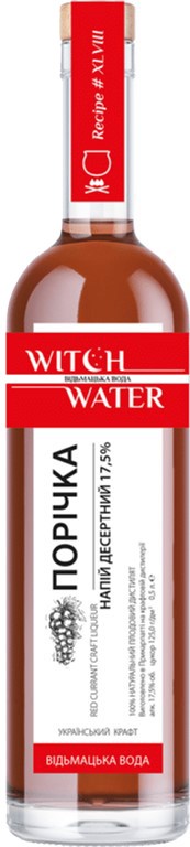 Напій алкогольний WITCH WATER Порічка десертний плодовий 17,5% 0,5л