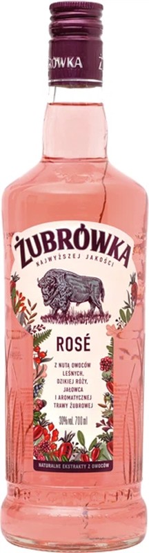 Лікер Zubrowka Rose 30% 0,7 л 