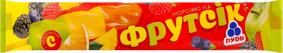 Фруктовое мороженое «Фрутсик» с витамином С 65 г