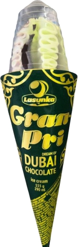 Мороженое в рожке Gran-Pri Dream of Dubai Chocolate 155 г