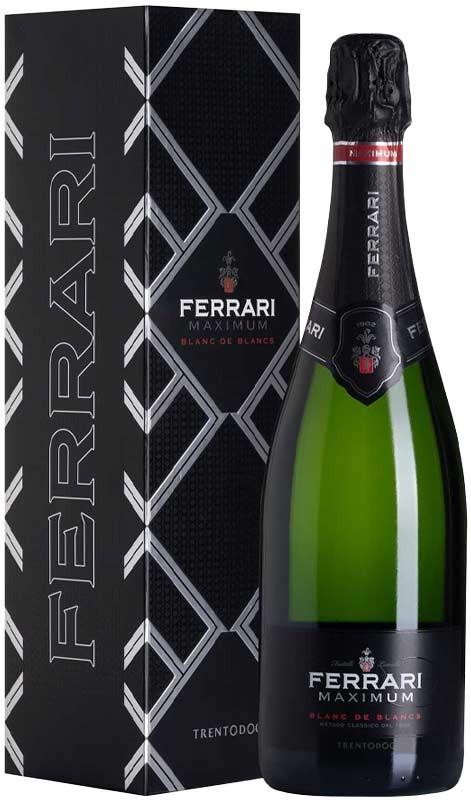 Игристое вино Ferrari Maximum Blanc de Blancs Брют Белое 12.5% 0.75 л
