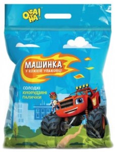 Кукурузные палочки Cars 100г