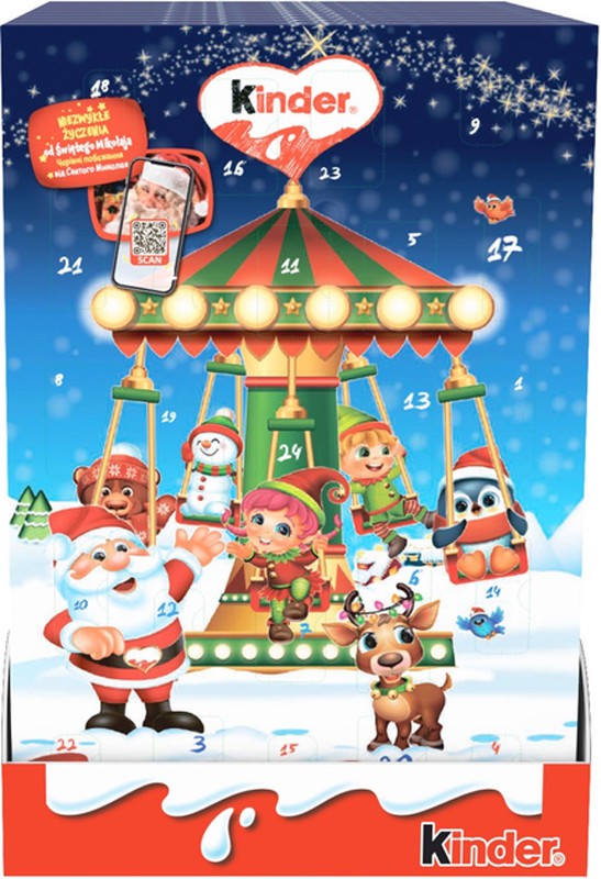 Адвент Календар Kinder 151 г