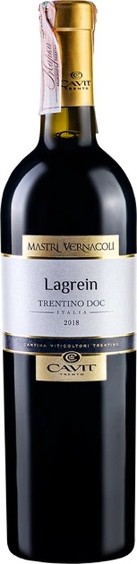 Вино Cavit Mastri Vernacoli Lagrein красное сухое 12,5% 0,75 л