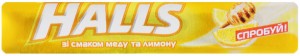 Леденцы Halls мед и лимон 25,2 г