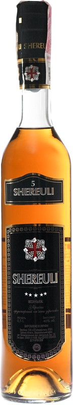 Коньяк SHEREULI ординарний 5* 40% 0,5 л