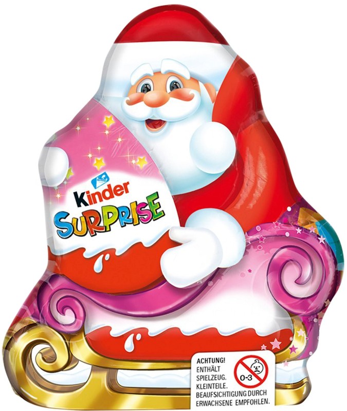 Шоколад фигурный Kinder с молочным внутренним слоем и игрушкой для девочек 75 г