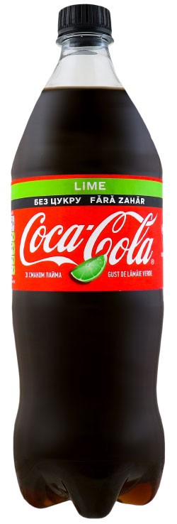 Напиток Coca-Cola Zero Lime 1л