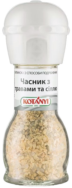 Часник з травами і сіллю Kotаnyi млинок 50 г