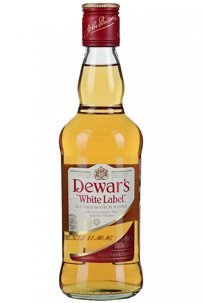 Виски Dewars White Label 0,375л