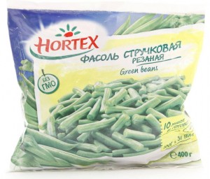 Фасоль стручковая Hortex замороженная 400г