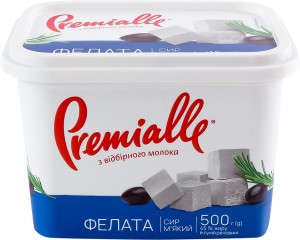 Сыр Premialle Фелата мягкий 45% 500г