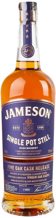 Віскі Jameson Single Pot Still 46% 0,7 л 