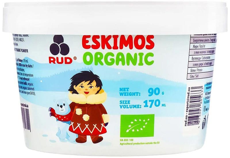 Мороженое Эскимос Organic 90г