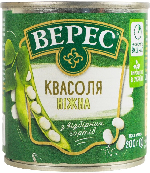 Фасоль Верес Нежная отварная 200 г