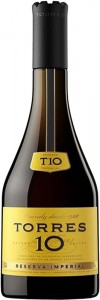 Бренді Torres 10 Gran Reserva 38% 0,05 л 