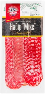 Колбаса Алан Микс набор нарезка 120 г