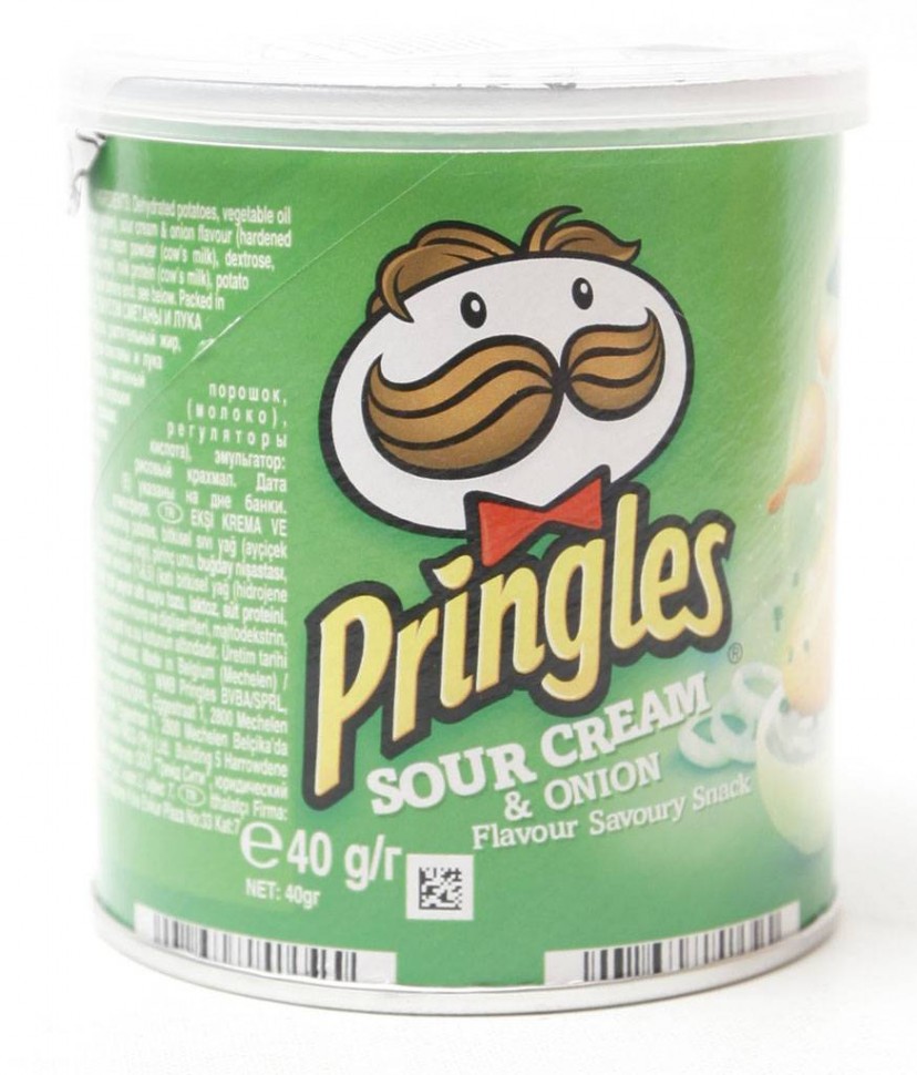 Чипсы Pringles со вкусом сметаны и лука 40 г