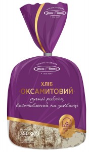 Хлеб Оксамитовий половина нарезка 350г