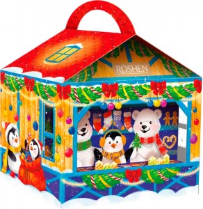 Новогодний и рождественский подарок Roshen №8 468 г