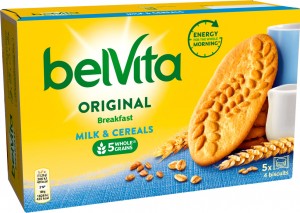 Печиво BelVita Original Breakfast Milk&amp;Cereals мультизлакове 225г