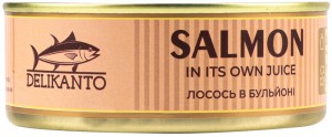Лосось у бульйоні Delikanto 240 г