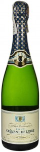 Вино ігристе J.De Villaret Cremant de Loire Brut біле брют 12% 0,75 л