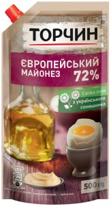 Майонез Торчин Европейский 72% 500 г