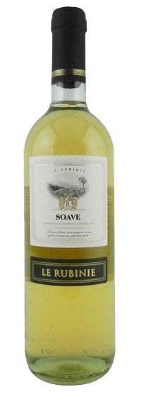 Вино Le Rubinie Soave DOC біле сухе 0,75л 11,5%