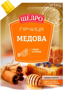 Гірчиця Щедро Медова 120 г
