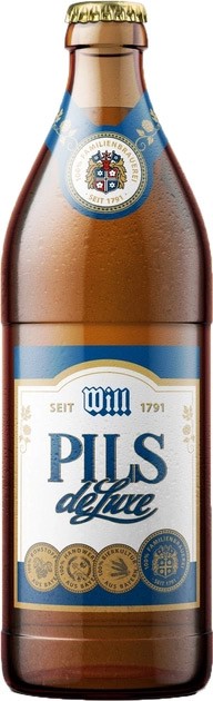 Пиво светлое Will Brau Pils deLuxe 4.9% 0.5л