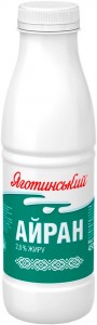 Напій кисломолочний Яготинський Айран 2% 450 г