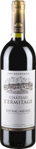 Вино Chateau L'Ermitage Listrac-Medoc красное сухое 0,75 л